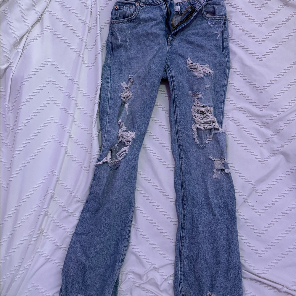 Distressed Women's Jeans